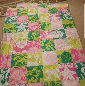 VTG Lilly Pulitzer large piece of fabric!